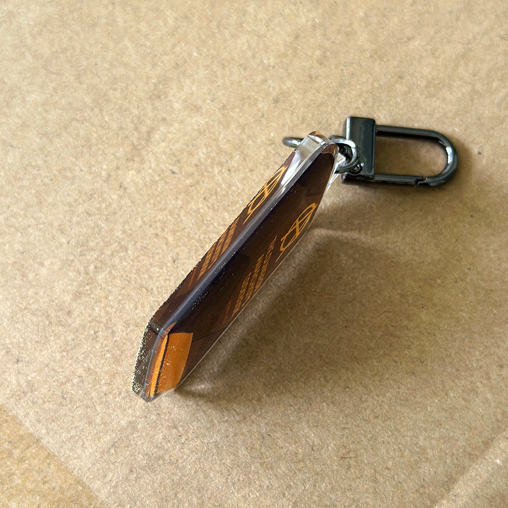 The Dungeon Anarchists Cookbook Acrylic Keychain