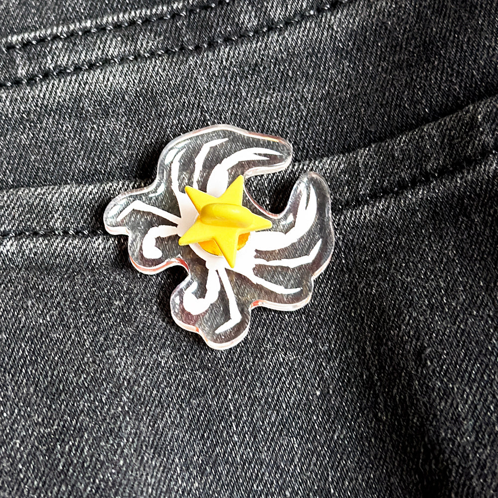 Cooked Crab Acrylic Pins