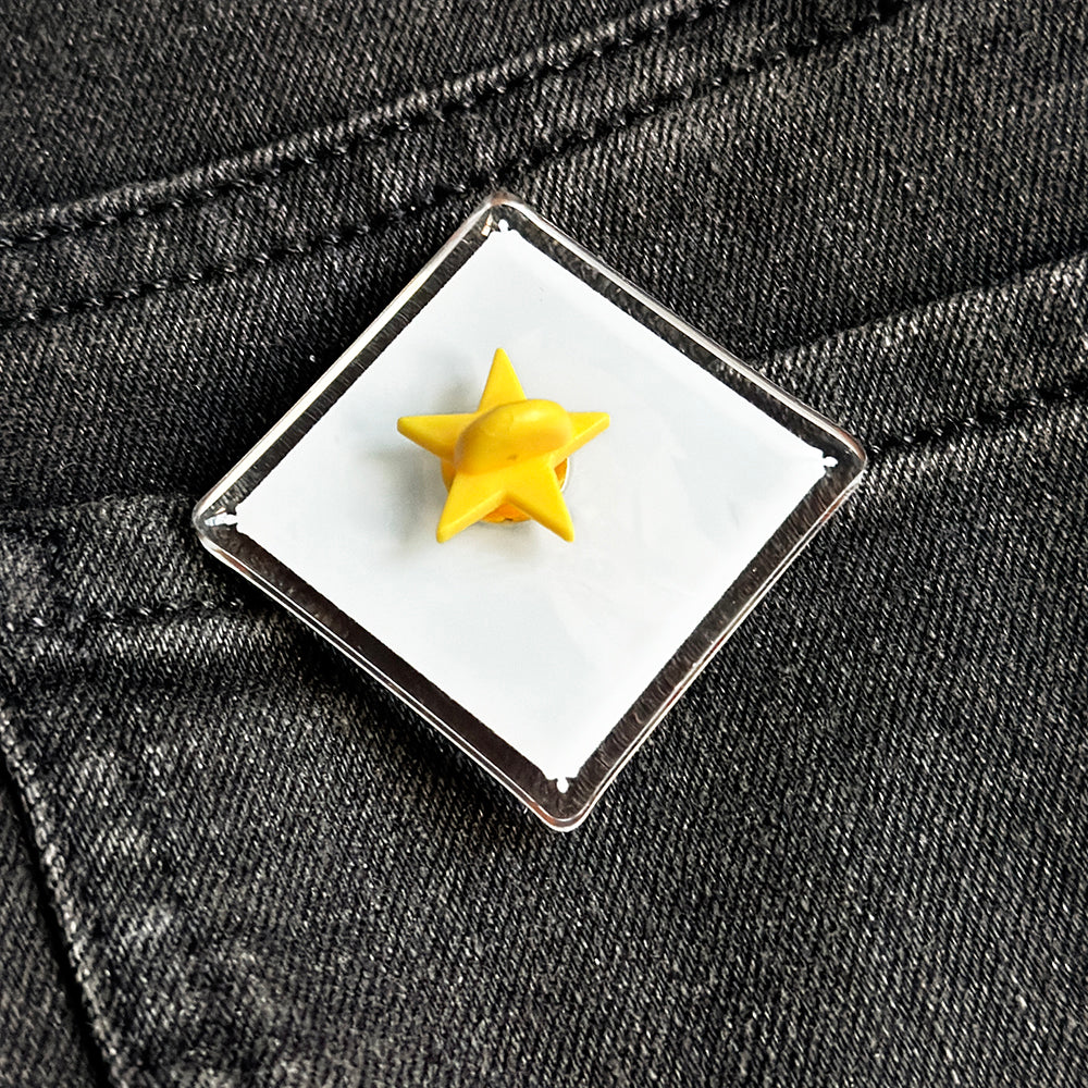 Framed Eda Acrylic Pin