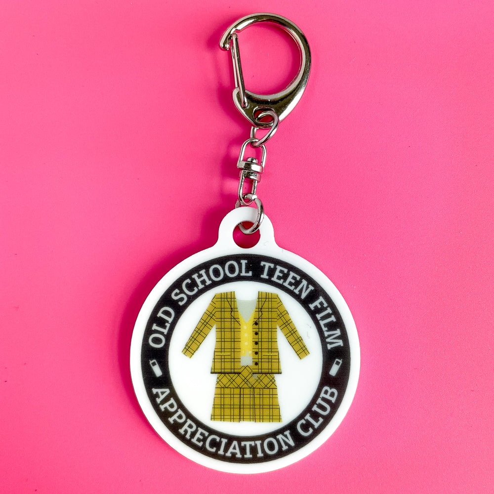 Old School Teen Film Appreciation Club Keychain