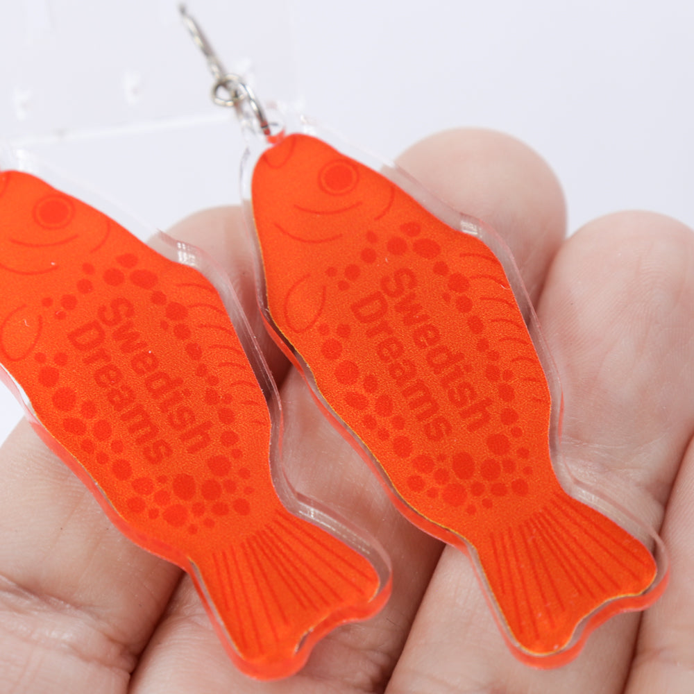 Large Swedish Dreams Hanging Earrings