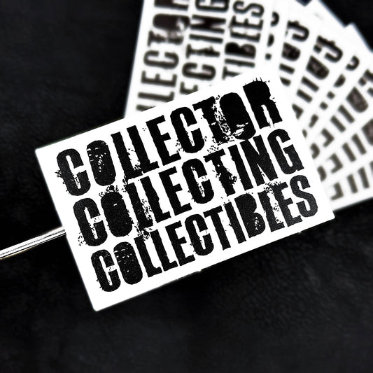 Collector Collecting Collectibles - Distressed