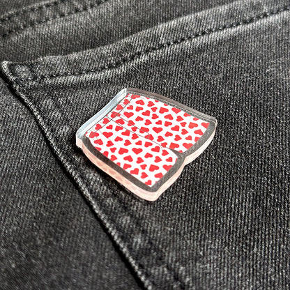 Just Carl's Boxers Acrylic Pins