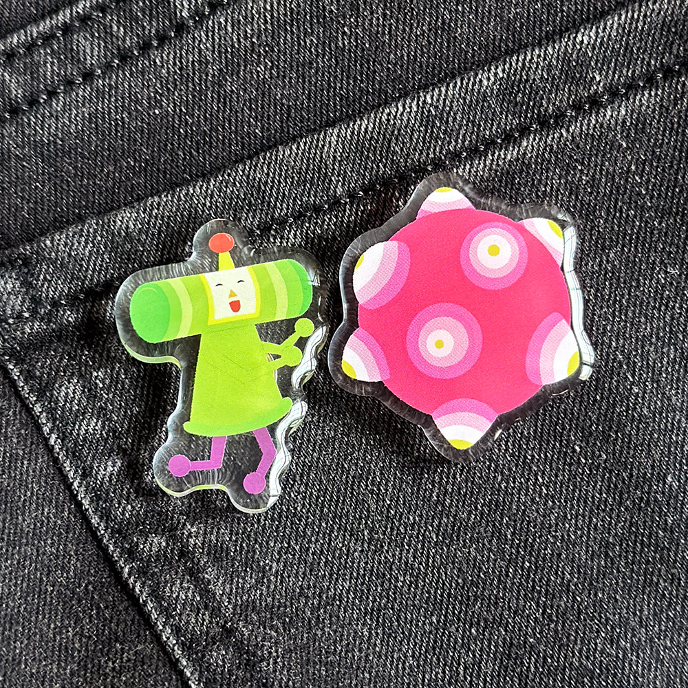 Rolling Prince Acrylic Pins