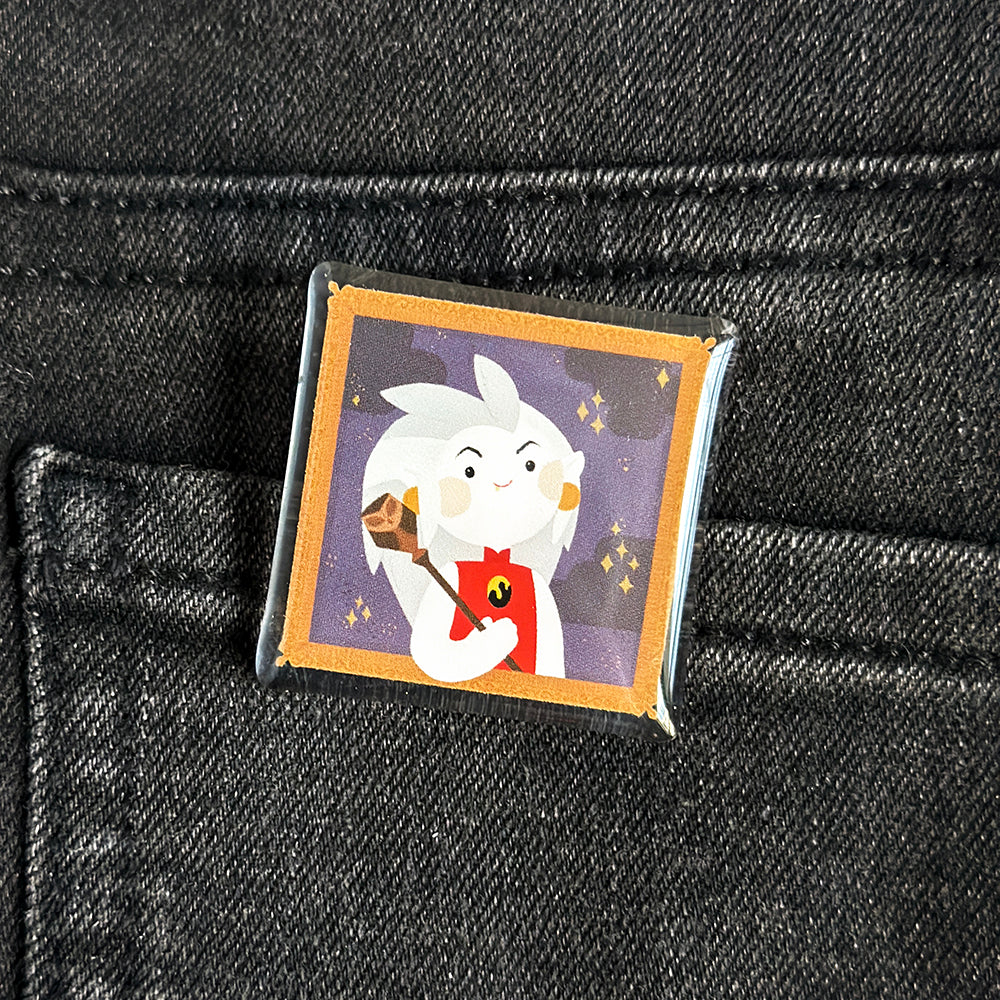 Framed Eda Acrylic Pin