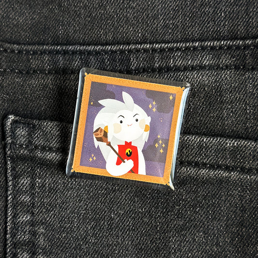 Framed Eda Acrylic Pin