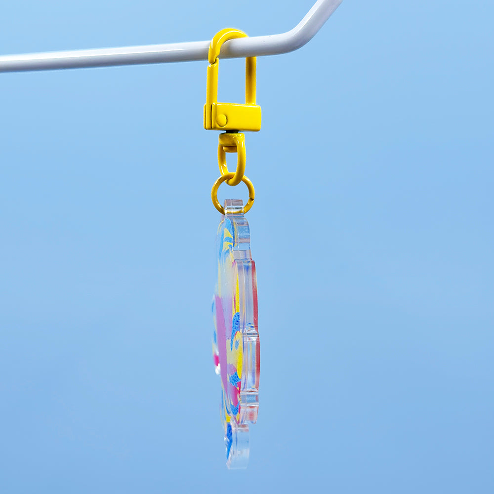 PRIDE Crab Acrylic Keychain - Pan