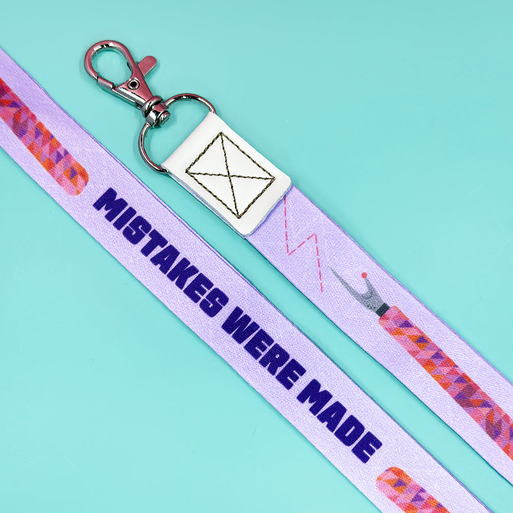 "Mistakes Were Made" Lanyard