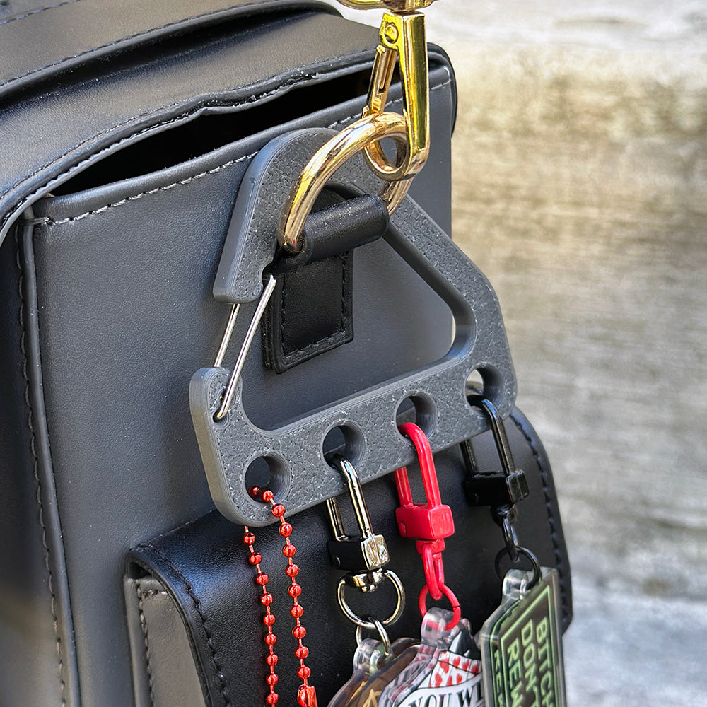 Keychain Collector Carabiner - Dark Grey