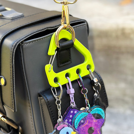 Keychain Collector Carabiner - Acid Green