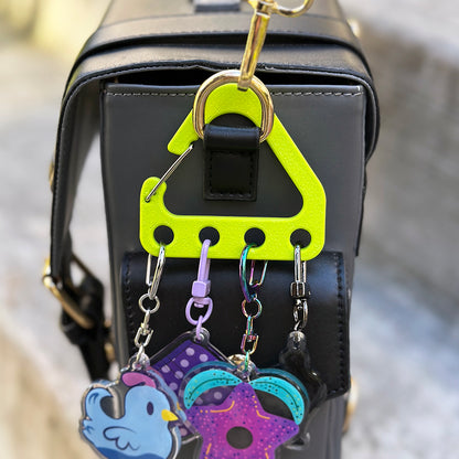 Keychain Collector Carabiner - Acid Green