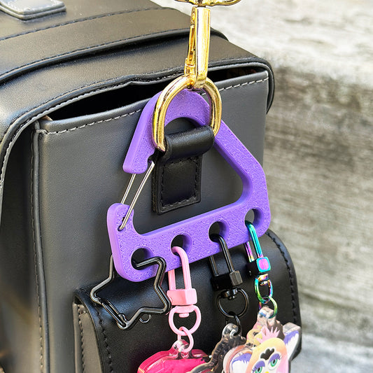Keychain Collector Carabiner - Purple