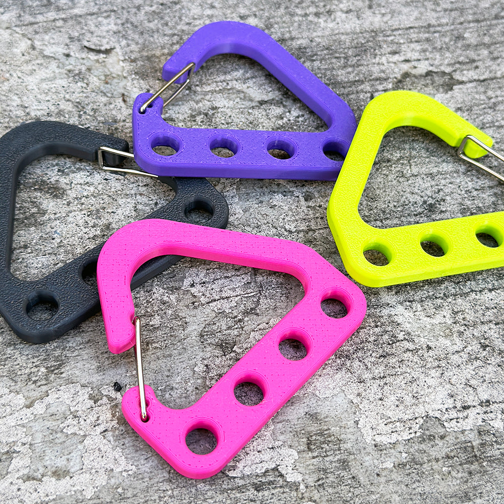 Keychain Collector Carabiner - Dark Grey