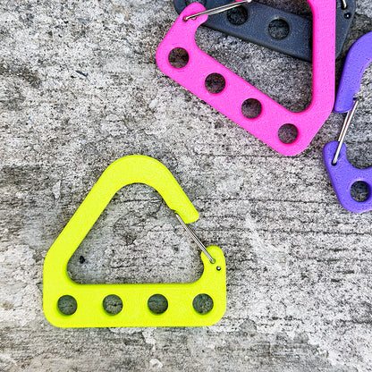 Keychain Collector Carabiner - Acid Green