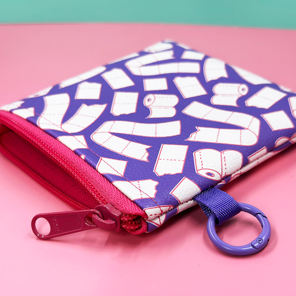 Toilet Paper Keychain Pouch