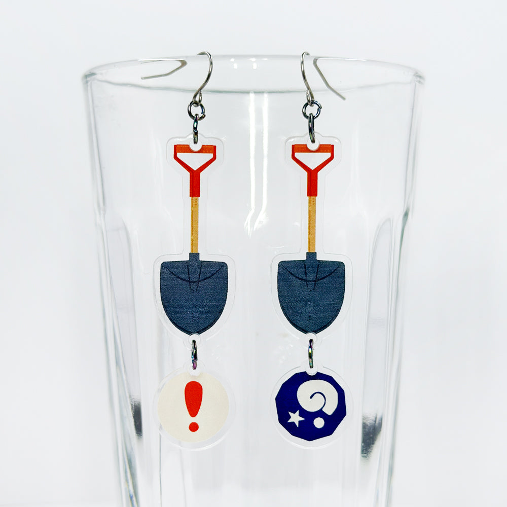 "Dig Dig" Hanging Earrings