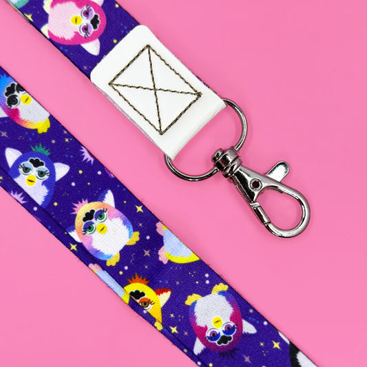 Creepy Fuzzball Lanyard