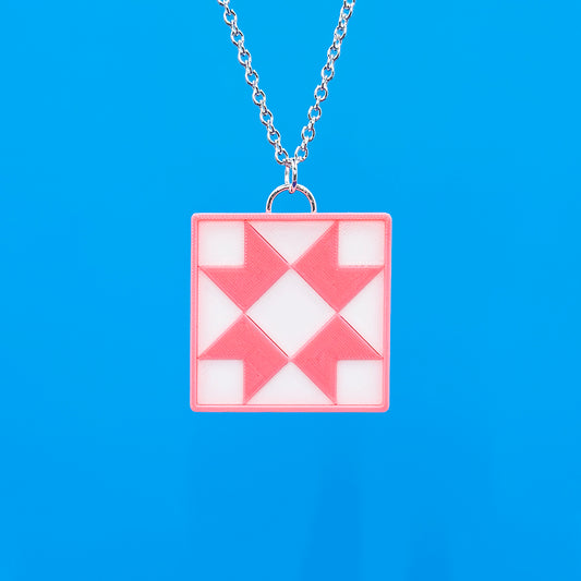 Quilty Necklace - Bubblegum