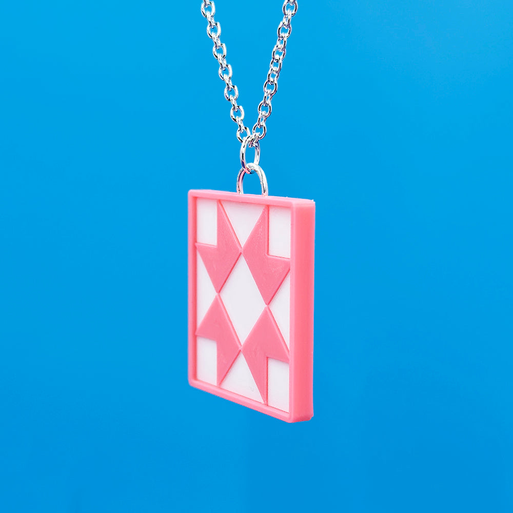 Quilty Necklace - Bubblegum