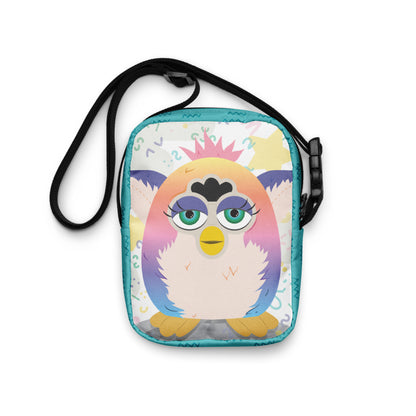 Fuzzball crossbody bag