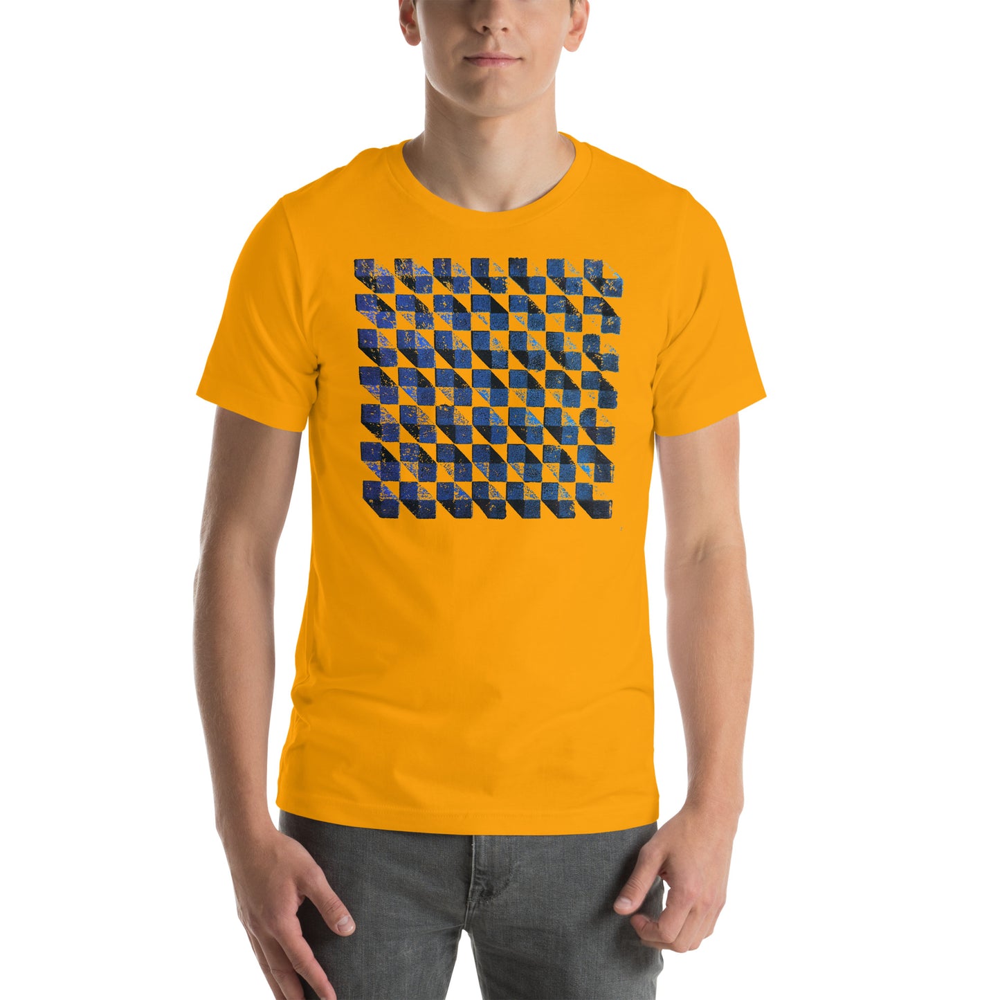 Blockprinting Experiment #001 T-Shirt