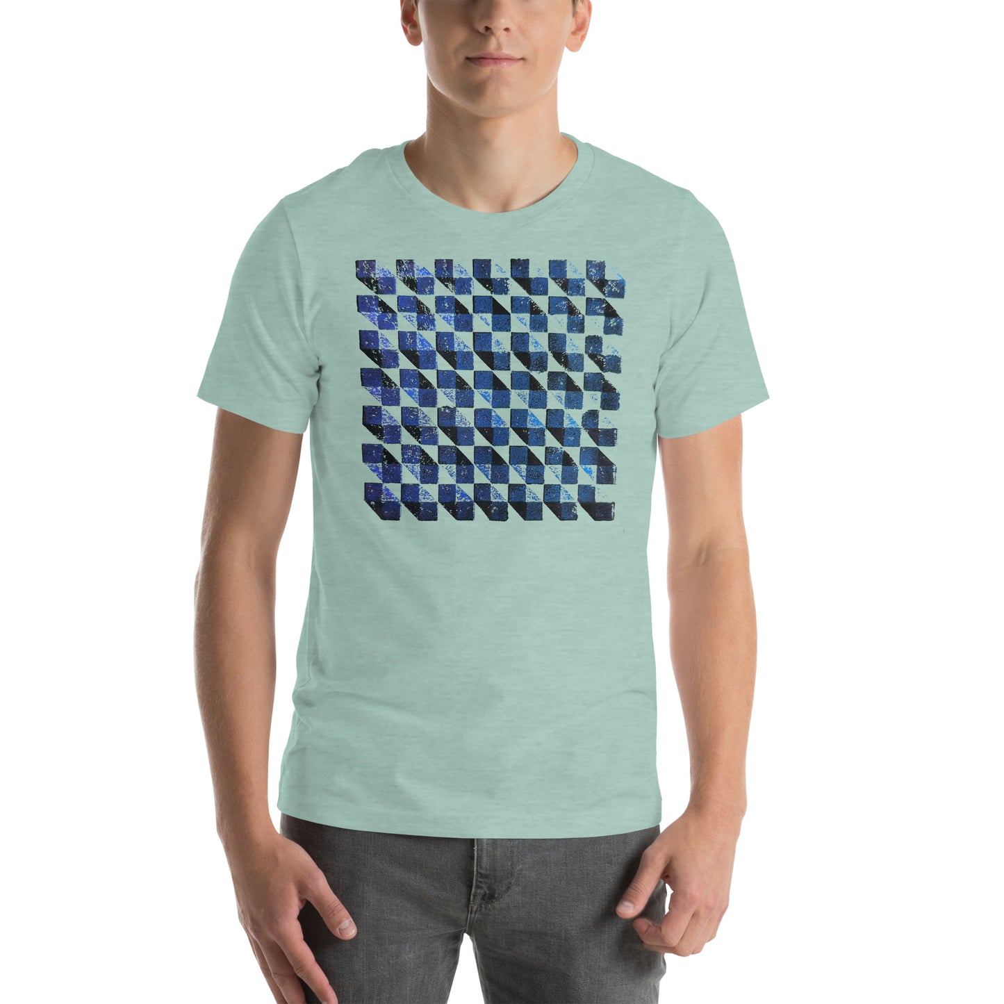 Blockprinting Experiment #001 T-Shirt