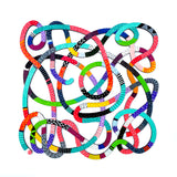 "Almost Square" Squiggle Painting