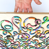 "A Bit Fragile" Squiggle Painting