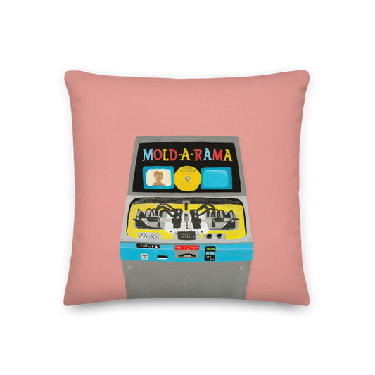 "My Favorite Vending Machine" Pillow in Pink
