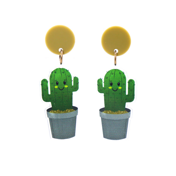 Ms. Prick Hanging Stud Earrings