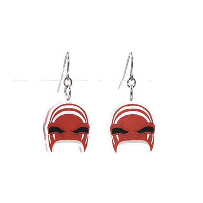 Hades Mask Hanging Earrings