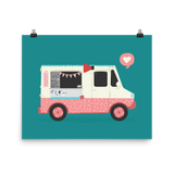 Ice Cream Truck to the Rescue! Print
