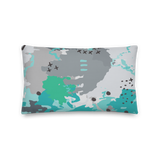 Abstract Experiment #001 Pillow