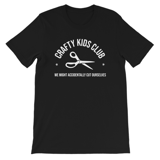 Crafty Kids Club T-Shirt (adult sizes)