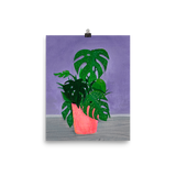 "Monstera Painting Number 1' Print