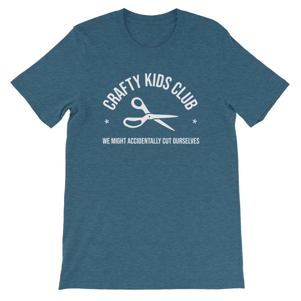 Crafty Kids Club T-Shirt (adult sizes)