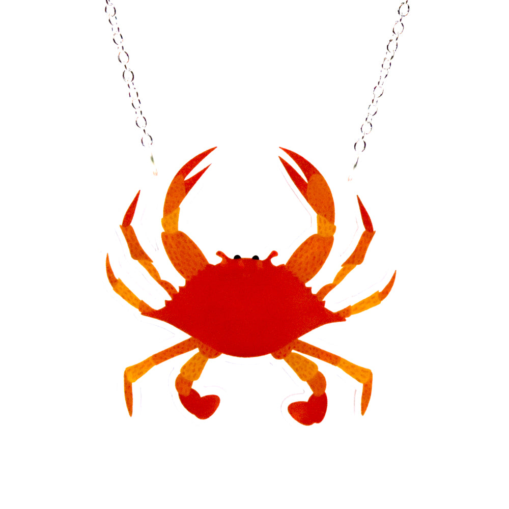 Cooked Crab Necklace
