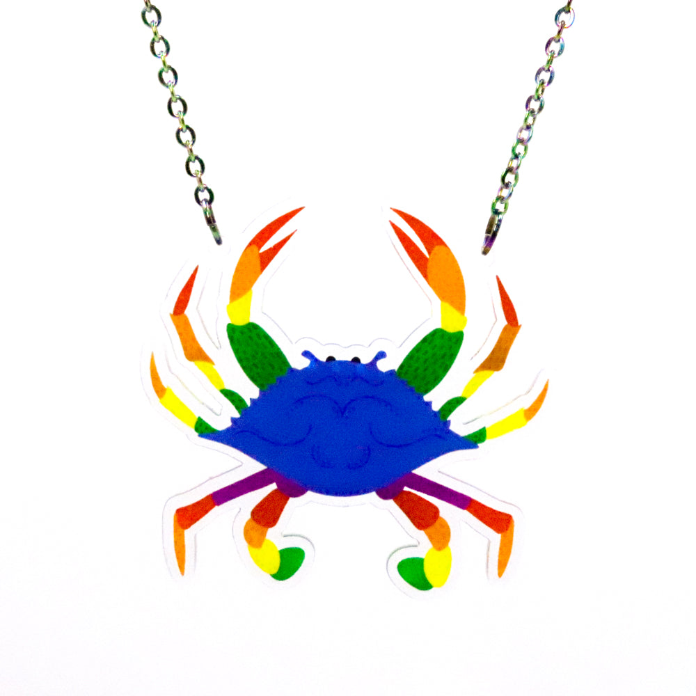 Pride Crab Necklaces